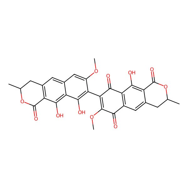2D Structure of Viomellein
