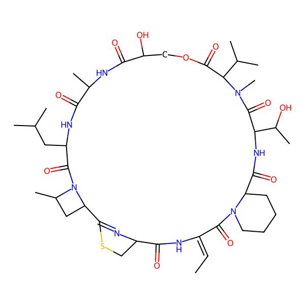 2D Structure of Vioprolide A