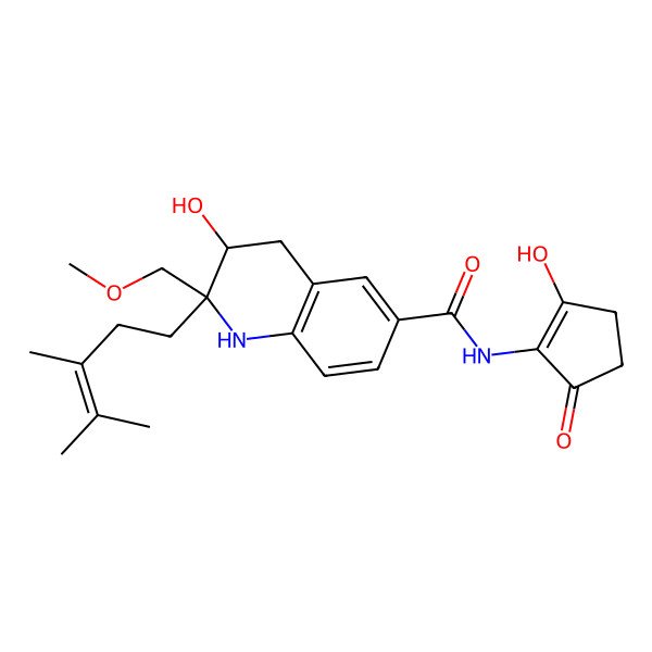 2D Structure of Virantmycin B