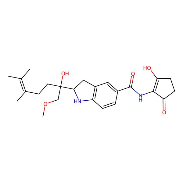 2D Structure of Virantmycin C