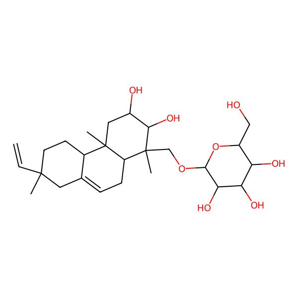 2D Structure of Virescenoside A