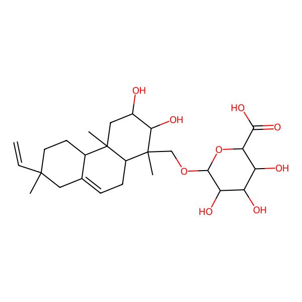 2D Structure of Virescenoside F