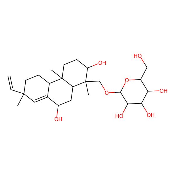 2D Structure of Virescenoside O