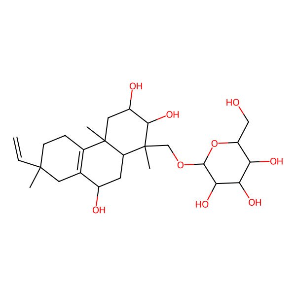 2D Structure of Virescenoside X