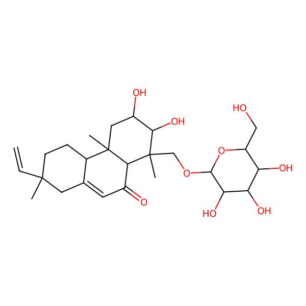 2D Structure of Virescenoside Z