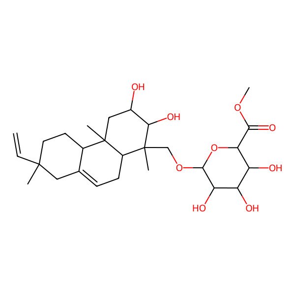 2D Structure of Virescenoside Z13