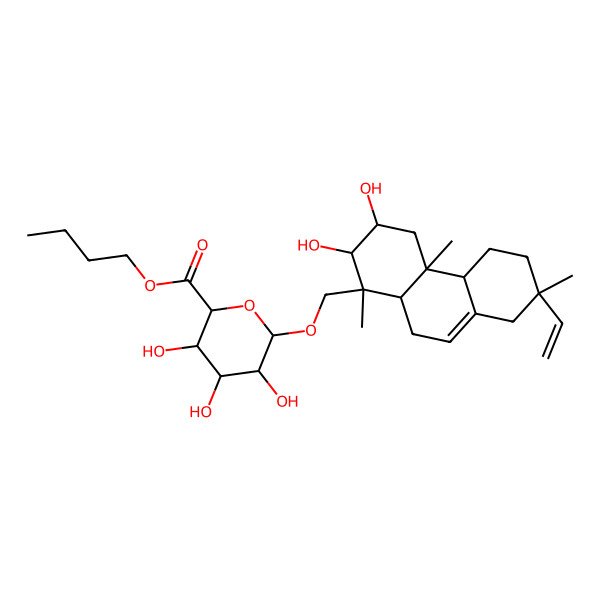 2D Structure of Virescenoside Z17