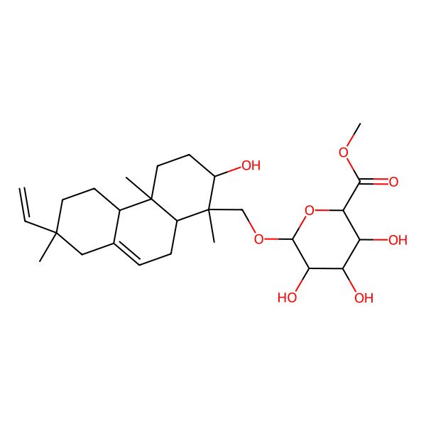 2D Structure of Virescenoside Z18