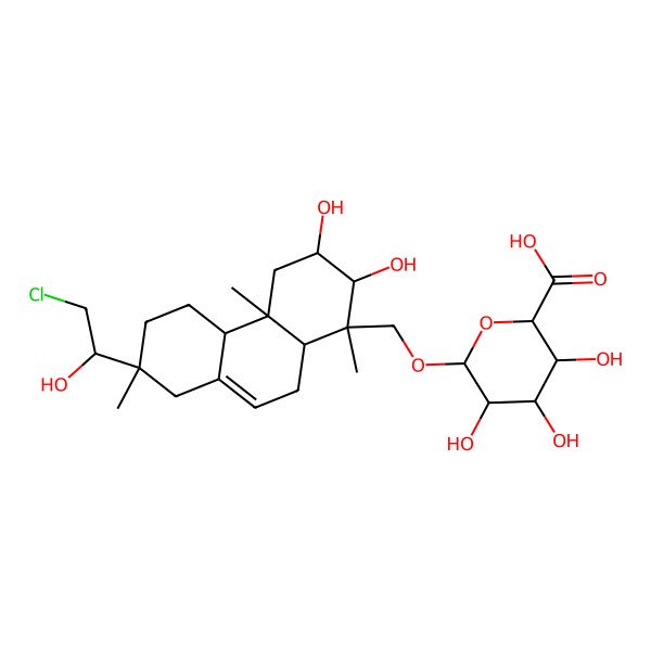 2D Structure of Virescenoside Z7