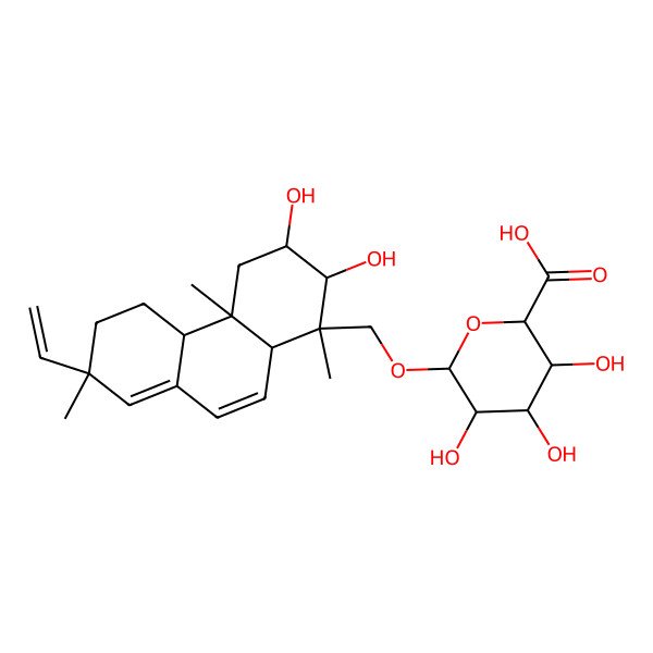 2D Structure of Virescenoside Z8