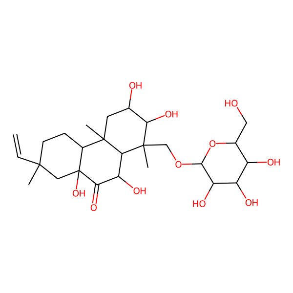 2D Structure of Virescenoside Z9
