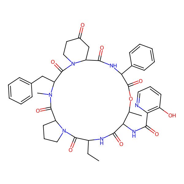 2D Structure of Virginiamycin S1