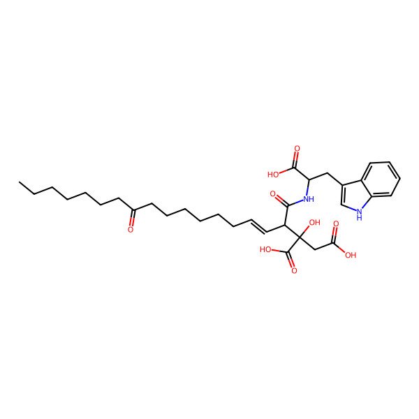 2D Structure of Viridiofungin C