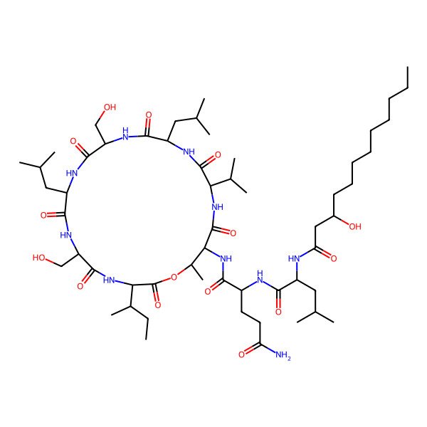 2D Structure of Viscosinamide D