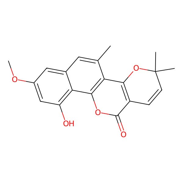 2D Structure of Vismiaguianin A 2D Structure of Vismiaguianin A