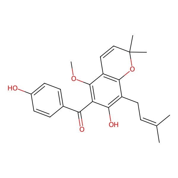 2D Structure of Vismiaphenone F 2D Structure of Vismiaphenone F