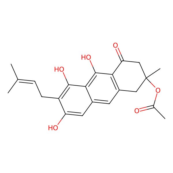 2D Structure of Vismione C 2D Structure of Vismione C