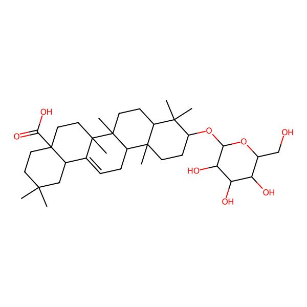 2D Structure of Vitalboside A