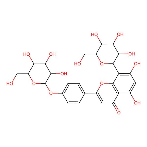 2D Structure of Vitexin 4'-O-glucoside