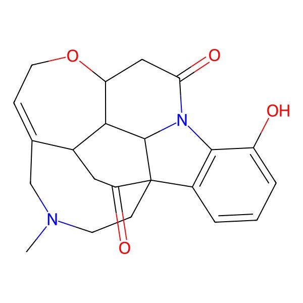 2D Structure of Vomicine
