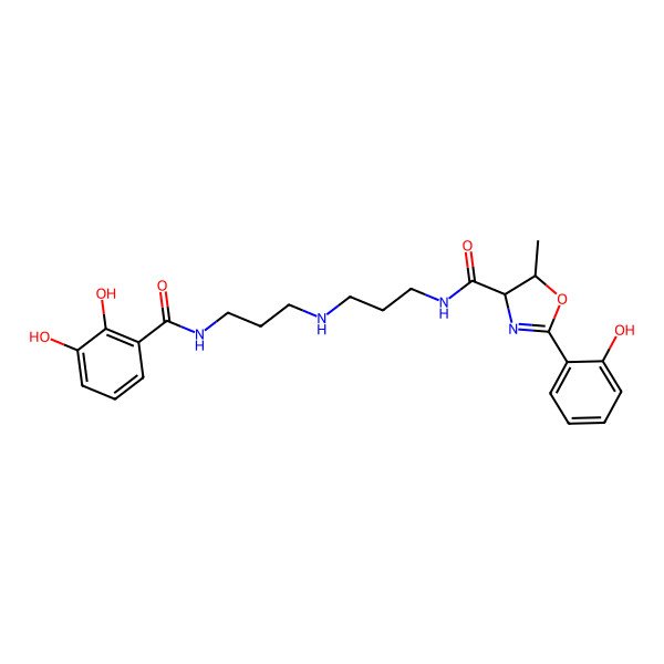 2D Structure of Vulnibactin 3