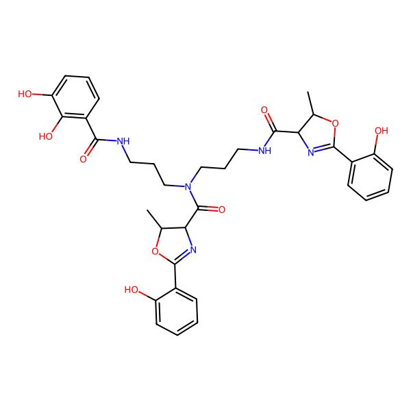 2D Structure of Vulnibactin