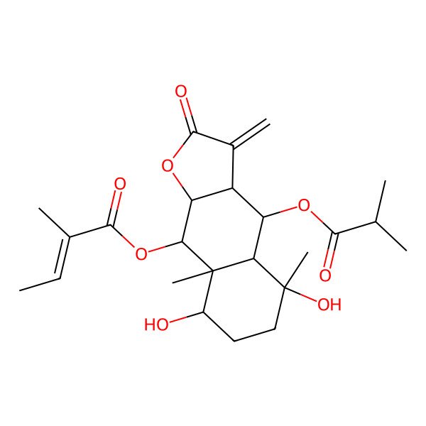 2D Structure of Wedelialactone A