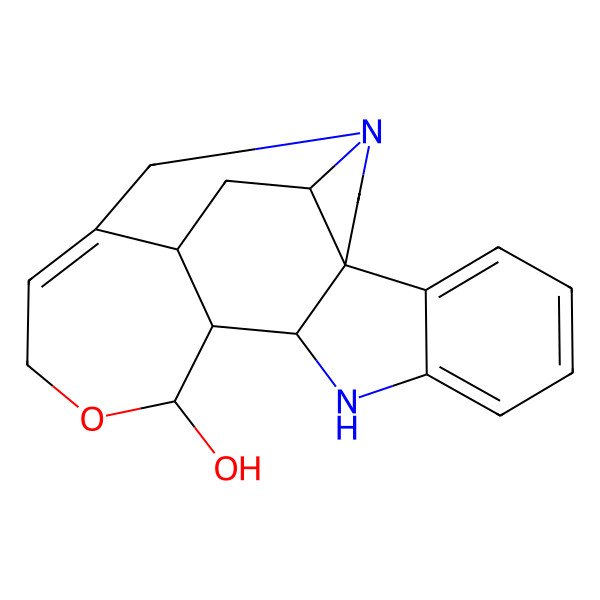 2D Structure of (4S,17R)-19,20-Didehydro-17,18-epoxycuran-17-ol