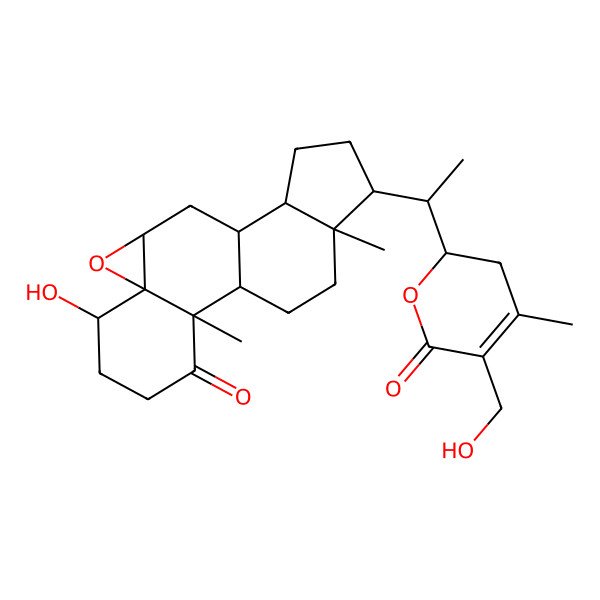 2D Structure of Withaferin A, dihydro-