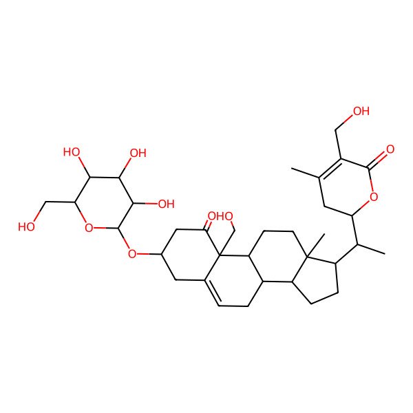 2D Structure of withalongolide I