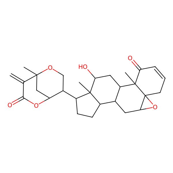2D Structure of Withametelin I