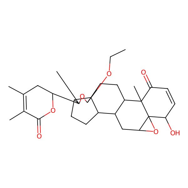 2D Structure of withaphysalin O