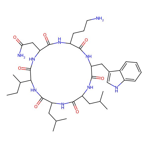 2D Structure of Wollamide A