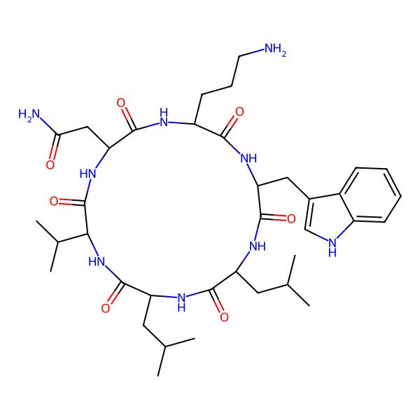2D Structure of Wollamide B