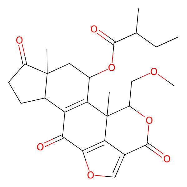 2D Structure of Wortmannin C