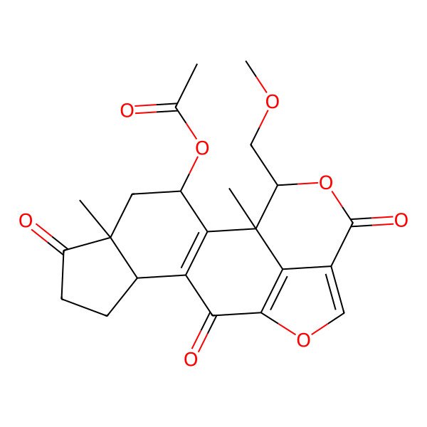 2D Structure of Wortmannin