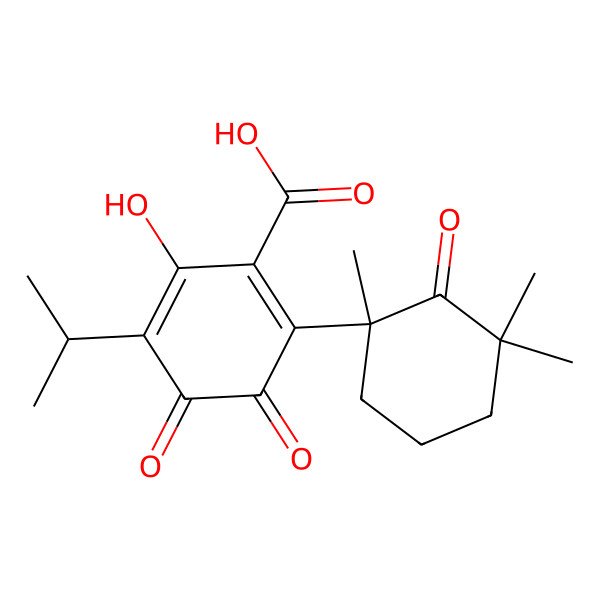 2D Structure of xanthanthusin E 2D Structure of xanthanthusin E