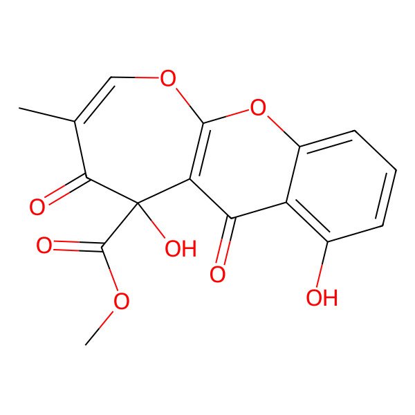 2D Structure of Xanthepinone