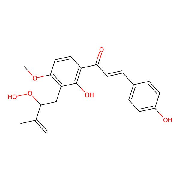 2D Structure of Xanthoangelol E 2D Structure of Xanthoangelol E