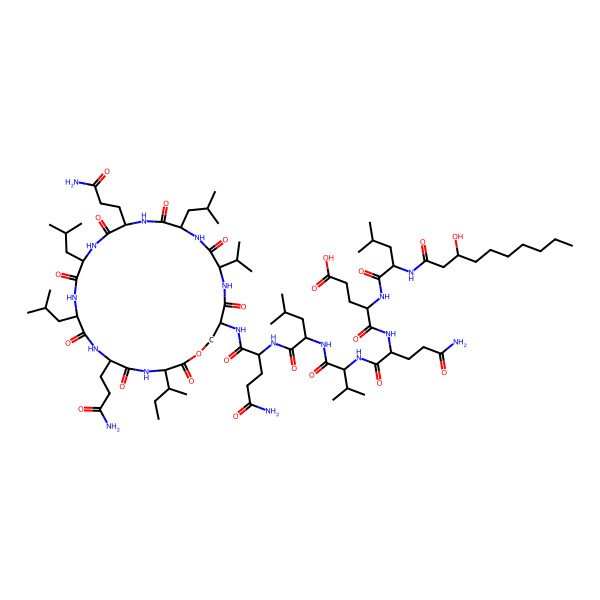 2D Structure of Xantholysin A