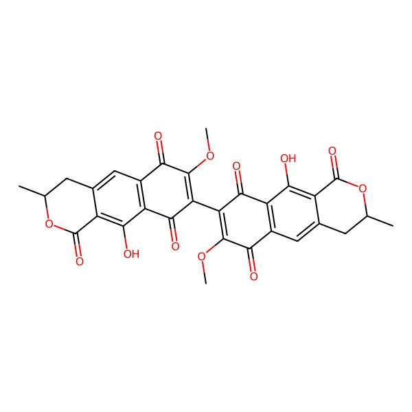 2D Structure of Xanthomegnin