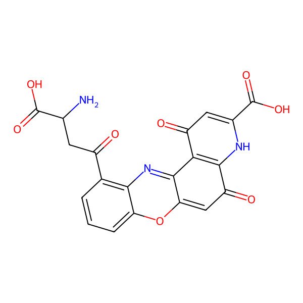 2D Structure of Xanthommatin