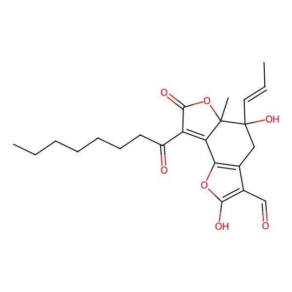 2D Structure of Xanthomonasin B