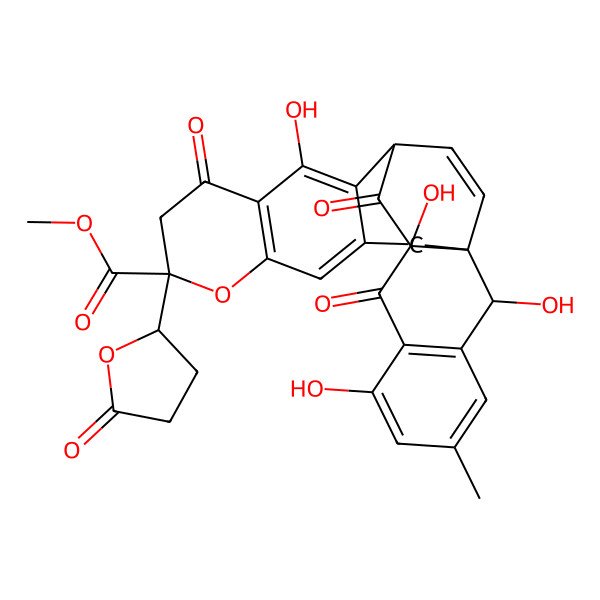 2D Structure of Xanthoquinodin A10