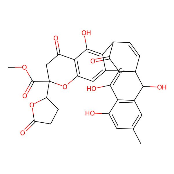 2D Structure of Xanthoquinodin A4