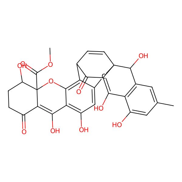 2D Structure of Xanthoquinodin B4