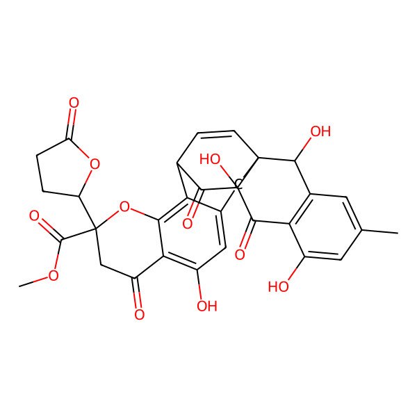 2D Structure of Xanthoquinodin B8