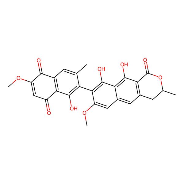2D Structure of Xanthoradone A
