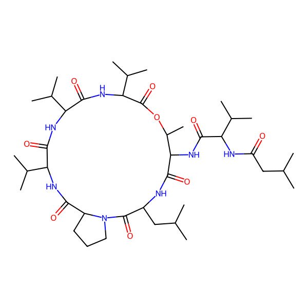 2D Structure of Xentrivalpeptide K