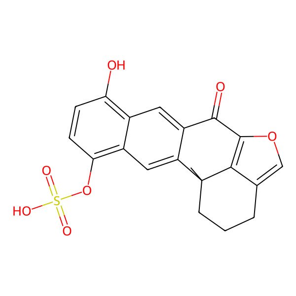 2D Structure of Xestoquinol Sulfate